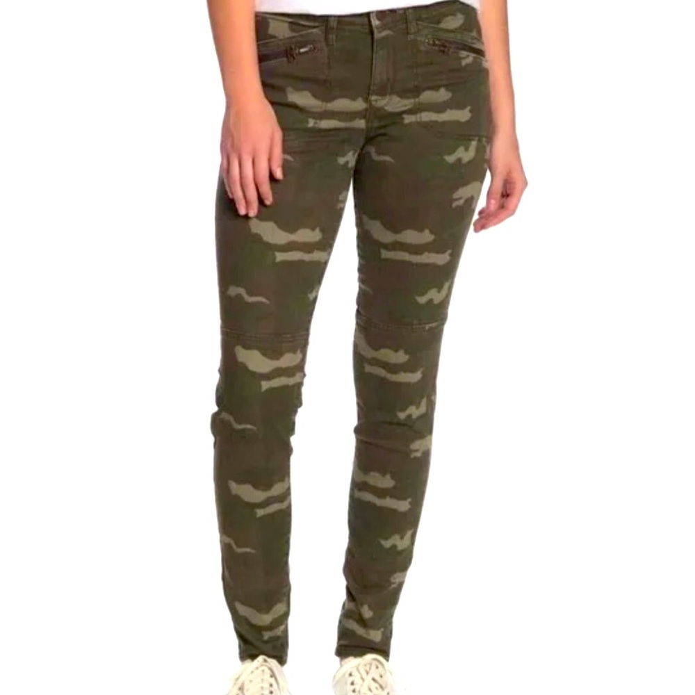William Rast Jane camo skinny Jean
